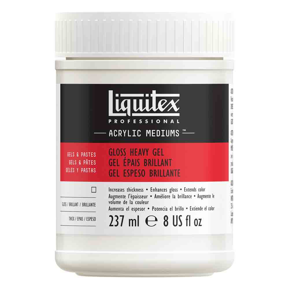 Liquitex Professional Acrylic Gloss Heavy Gel 237ml (Parlak Yoğun Doku Jeli)