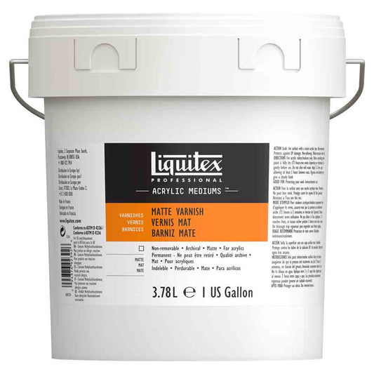 Liquitex Professional Acrylic Matte Varnish 3.78L(Mat Vernik)