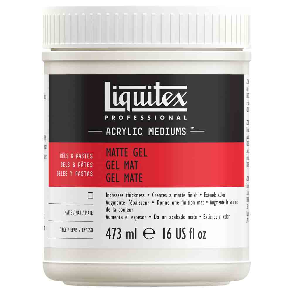 Liquitex Professional Acrylic Matte Gel 473ml (Mat Doku Jeli)