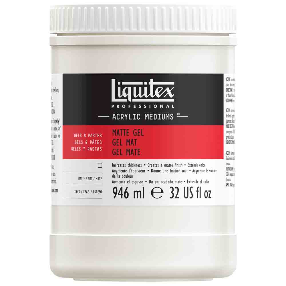 Liquitex Professional Acrylic Matte Gel 946ml (Mat Doku Jeli)