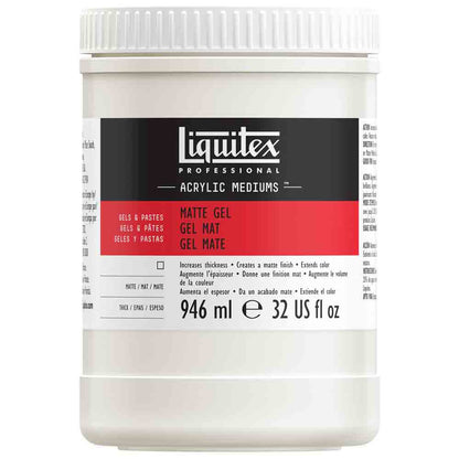 Liquitex Professional Acrylic Matte Gel 946ml (Mat Doku Jeli)