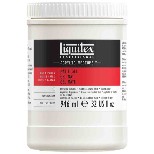 Liquitex Professional Acrylic Matte Gel 946ml (Mat Doku Jeli)