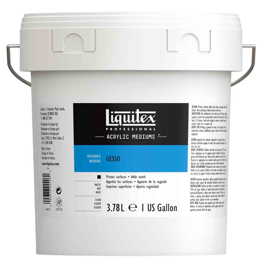 Liquitex Professional Akrilik Beyaz Zemin Astarı Gesso 3.78L
