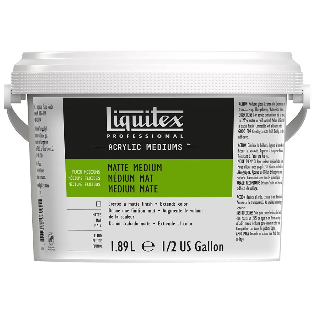 Liquitex Professional Akrilik Matte Medium 1.89L (Mat Medyum)