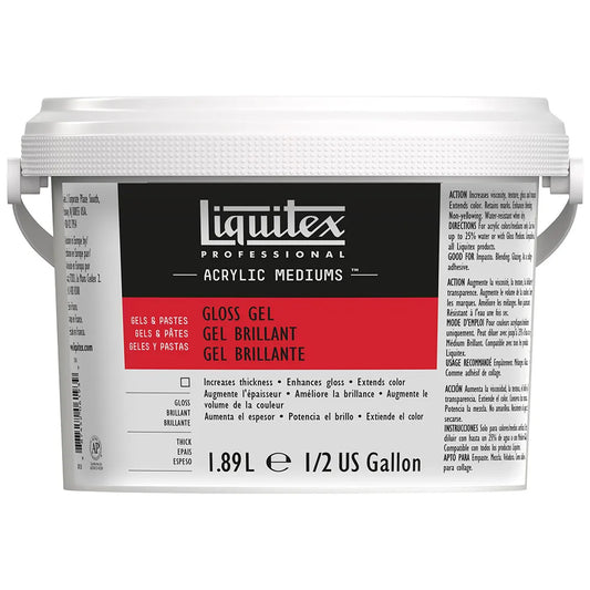 Liquitex Professional Akrilik Gloss Gel 1.89L (Parlak Doku Jeli)