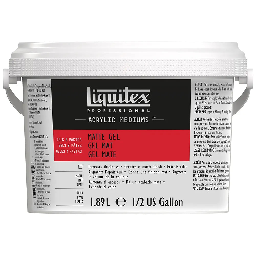 Liquitex Professional Akrilik Matte Gel 1.89L (Mat Doku Jeli)