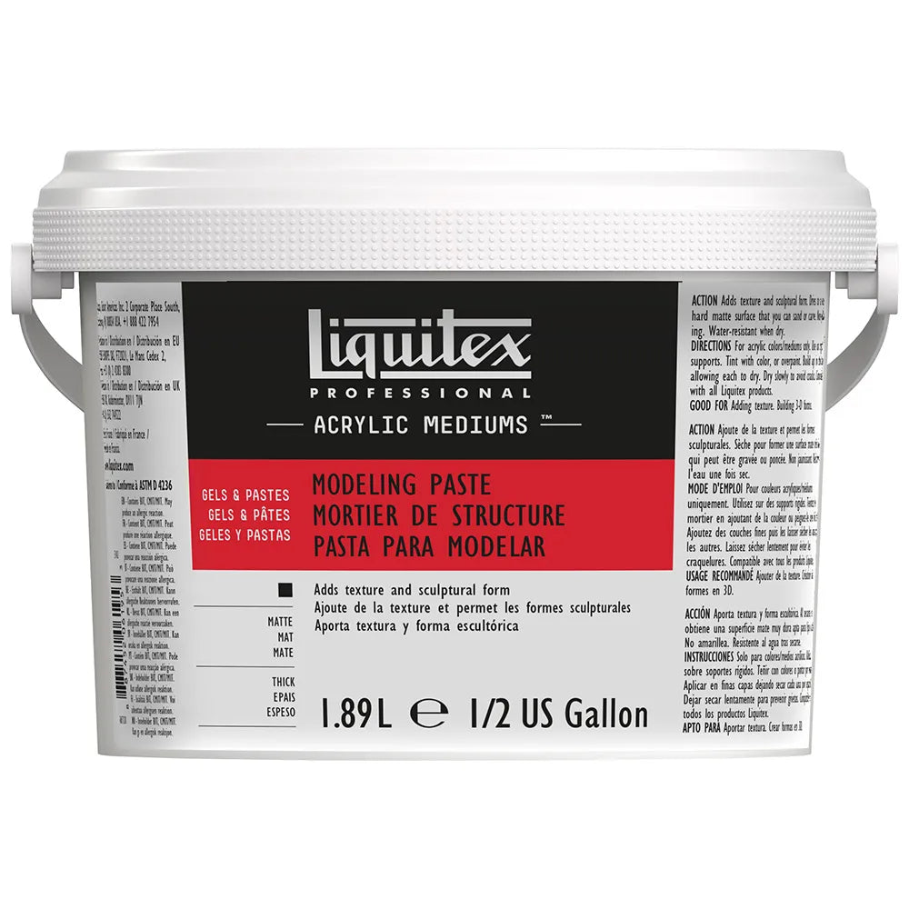 Liquitex Professional Akrilik Modeling Paste 1.89L (Rölyef Macunu)