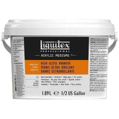 Liquitex Professional Akrilik High Gloss Varnish 1.89L (Ekstra Parlak Vernik)