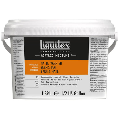 Liquitex Professional Akrilik Matte Varnish 1.89L (Mat Vernik)
