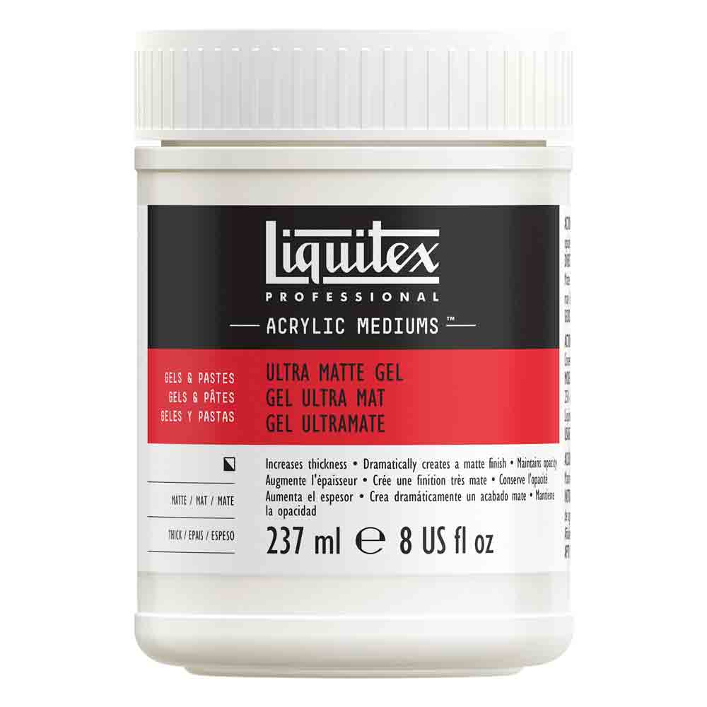 Liquitex Professional Acrylic Ultra Matte Gel 237ml (Ultra Mat Doku Jeli)