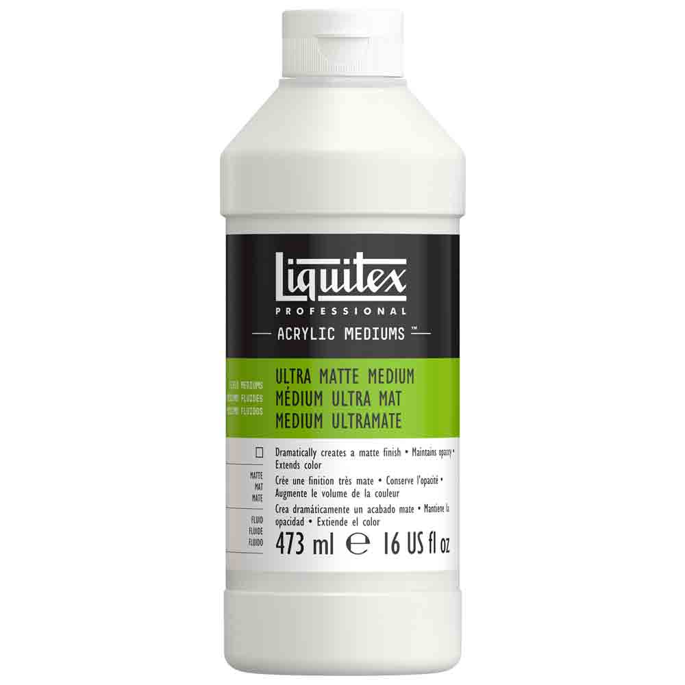 Liquitex Professional Acrylic Ultra Matte Medium 473ml (Ultra Mat Medium)