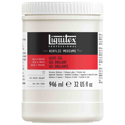 Liquitex Professional Acrylic Gloss Gel 946ml (Parlak Doku Jeli)