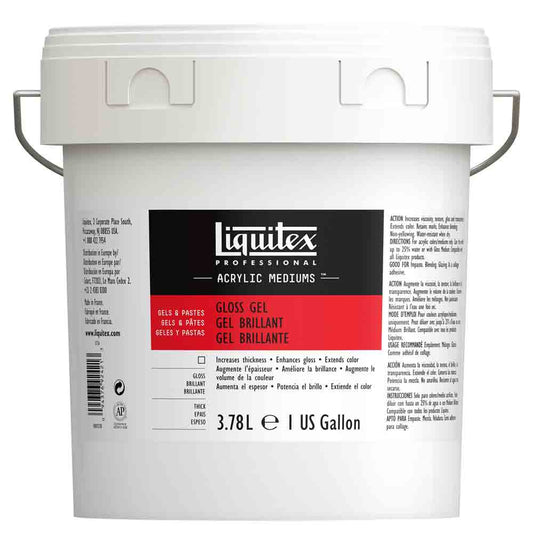 Liquitex Professional Acrylic Gloss Gel 3.78L (Parlak Doku Jeli)
