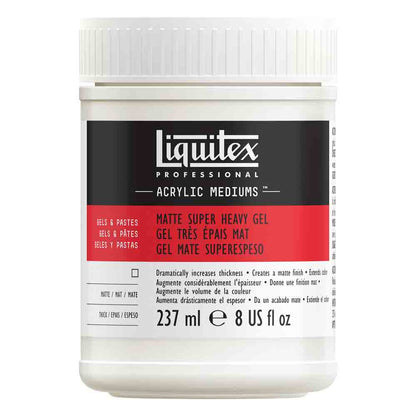 Liquitex Professional Acrylic Matte Super Heavy Gel 237ml (Mat Super Yoğun Doku Jeli)