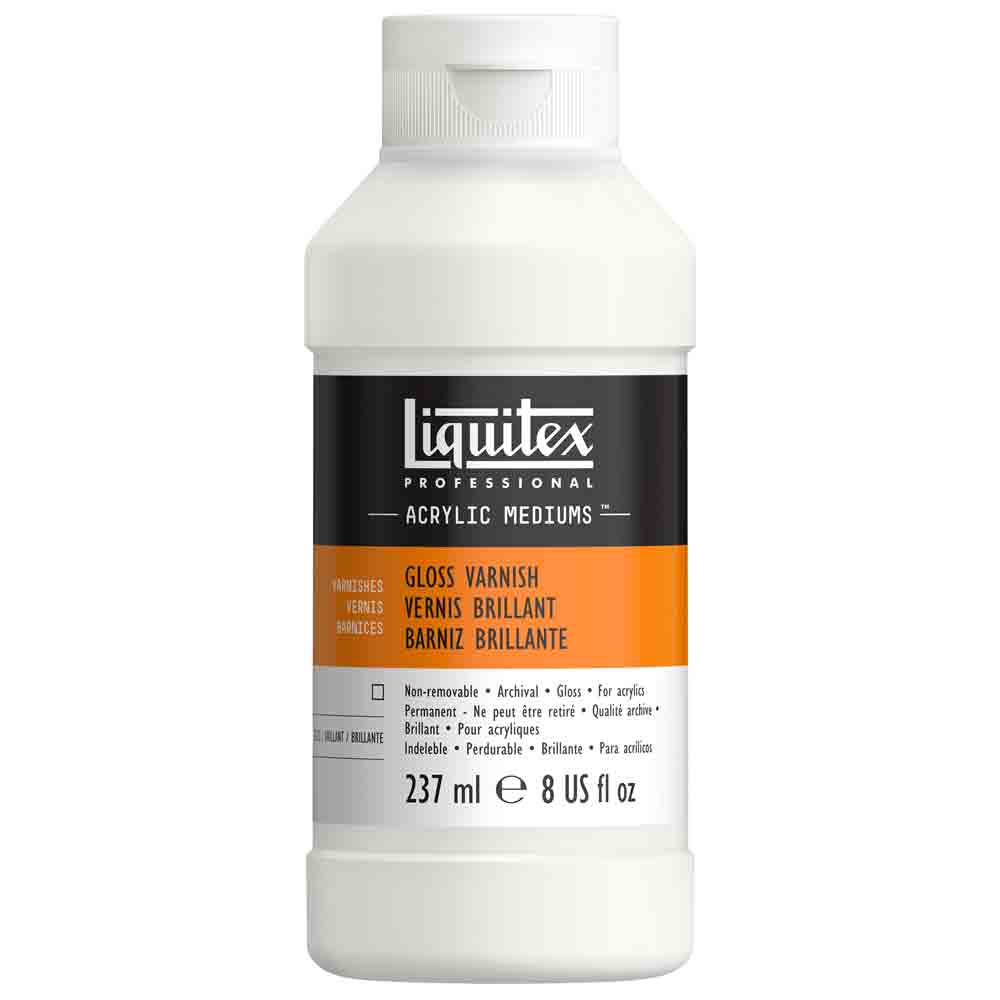 Liquitex Professional Acrylic Gloss Varnish 237ml (Parlak Vernik)