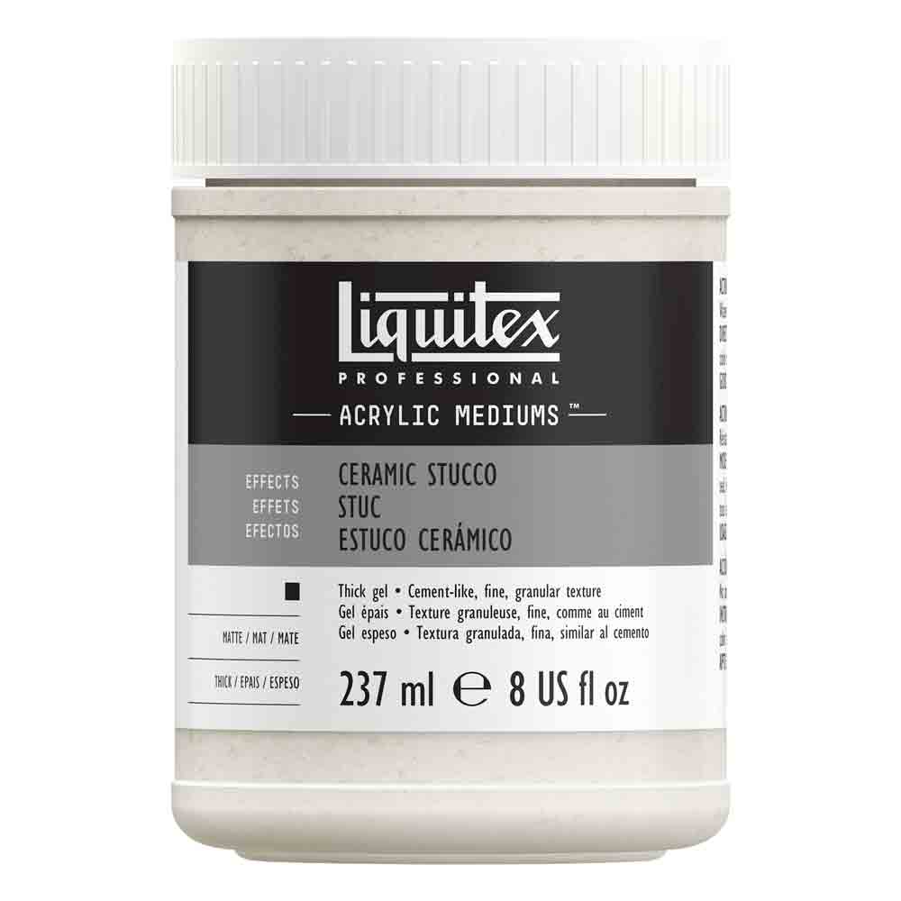 Liquitex Professional Acrylic Ceramic Stucco 237ml (Seramik Stükko Sıva Doku Jeli)