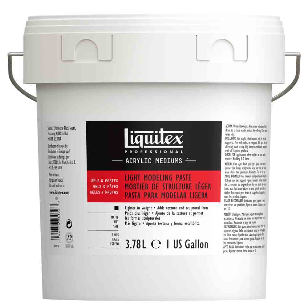 Liquitex Professional Acrylic Light Modeling Paste3.78L (Hafif Rölyef Macunu)