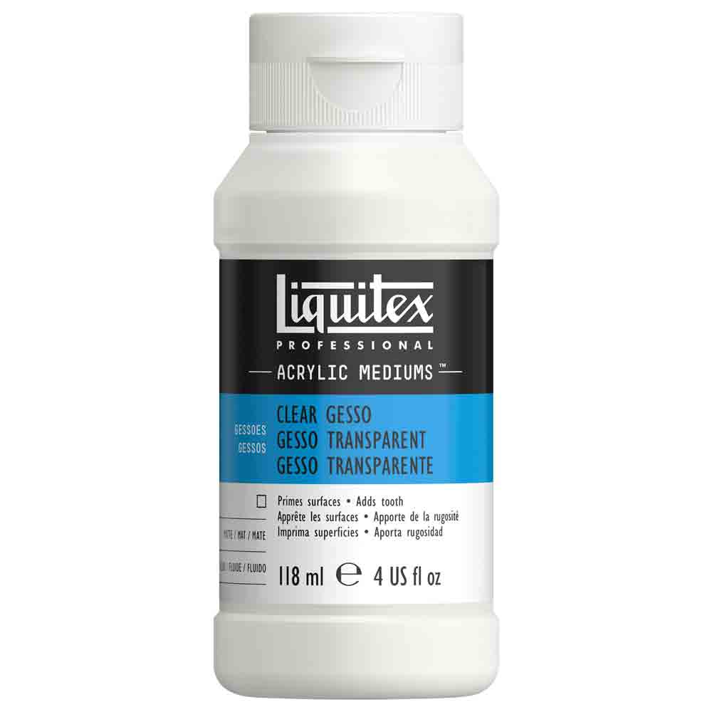 Liquitex Professional Acrylic Şeffaf Zemin Astarı Gesso 118ml