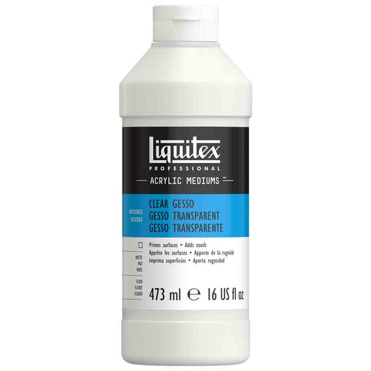 Liquitex Professional Acrylic Şeffaf Zemin Astarı Gesso 473ml