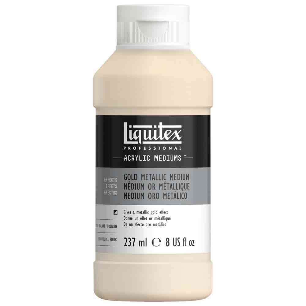 Liquitex Professional Acrylic Gold Metallic Medium 237ml (Altın Metalik Medyum)