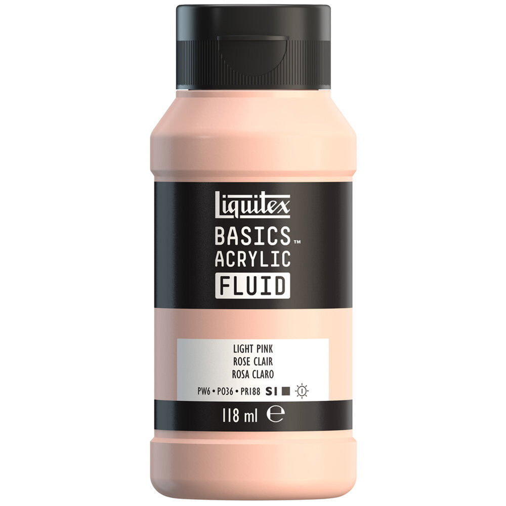 Liquitex Basics Fluid Akrilik Boya 118ml Light Pink 810