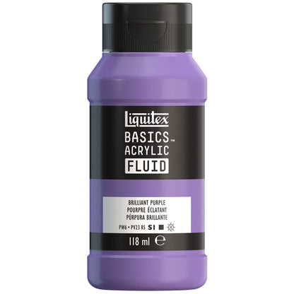 Liquitex Basics Fluid Akrilik Boya 118ml Brilliant Purple 590