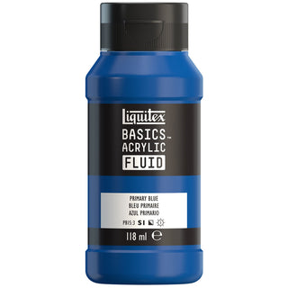 Liquitex Basics Fluid Akrilik Boya 118ml Primary Blue 420