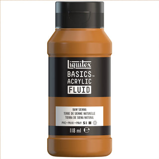 Liquitex Basics Fluid Akrilik Boya 118ml Raw Sienna 330