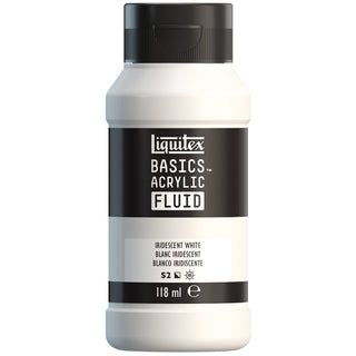 Liquitex Basics Fluid Akrilik Boya 118ml Iridiscent White 238 S.2