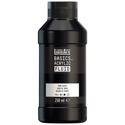 Liquitex Basics Fluid Akrilik Boya 250ml Mars Black 276