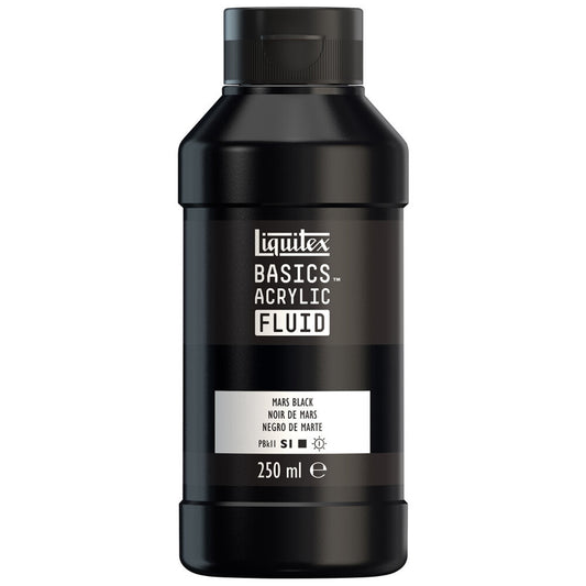 Liquitex Basics Fluid Akrilik Boya 250ml Mars Black 276