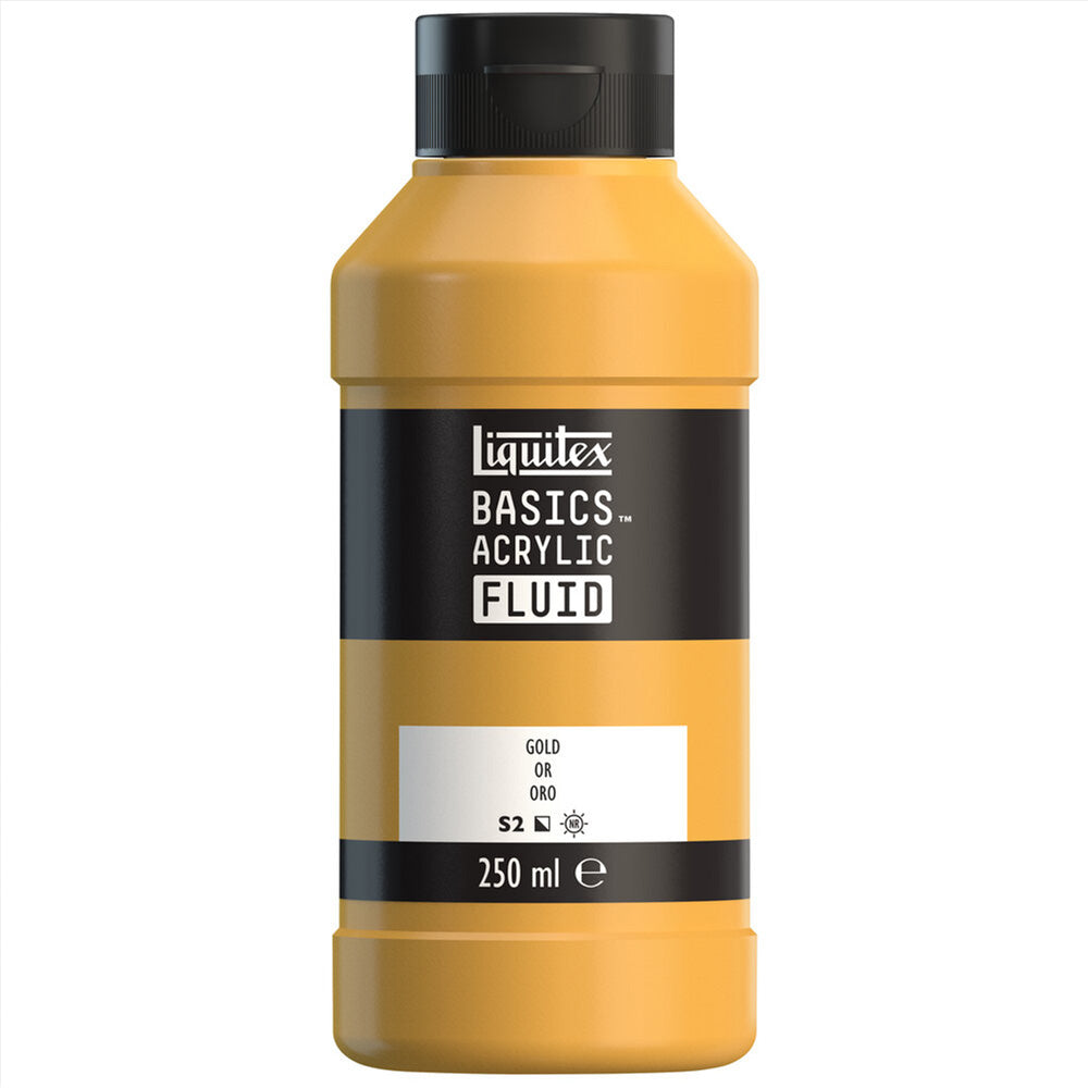 Liquitex Basics Fluid Akrilik Boya 250ml Gold 051 S.2