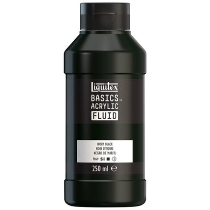 Liquitex Basics Fluid Akrilik Boya 250ml Ivory Black 244