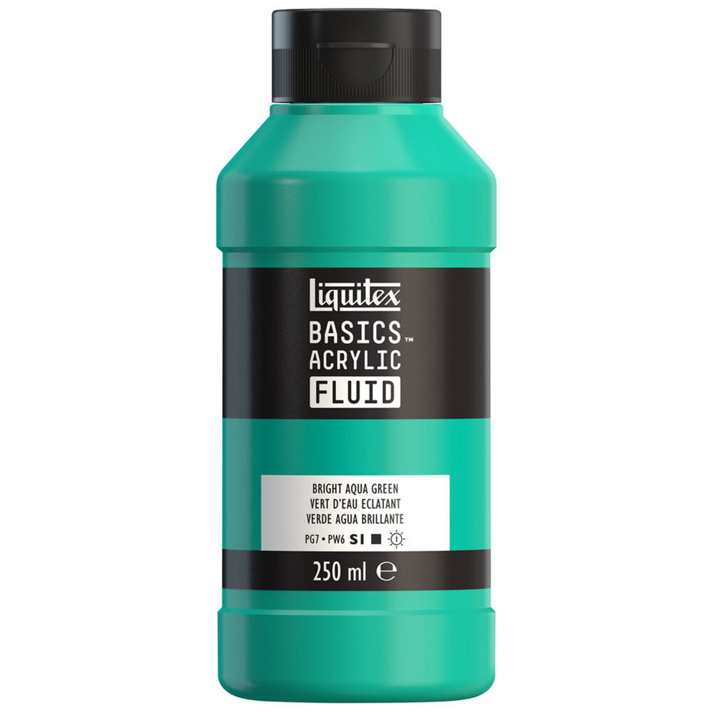 Liquitex Basics Fluid Akrilik Boya 250ml Bright Acqua Green 660