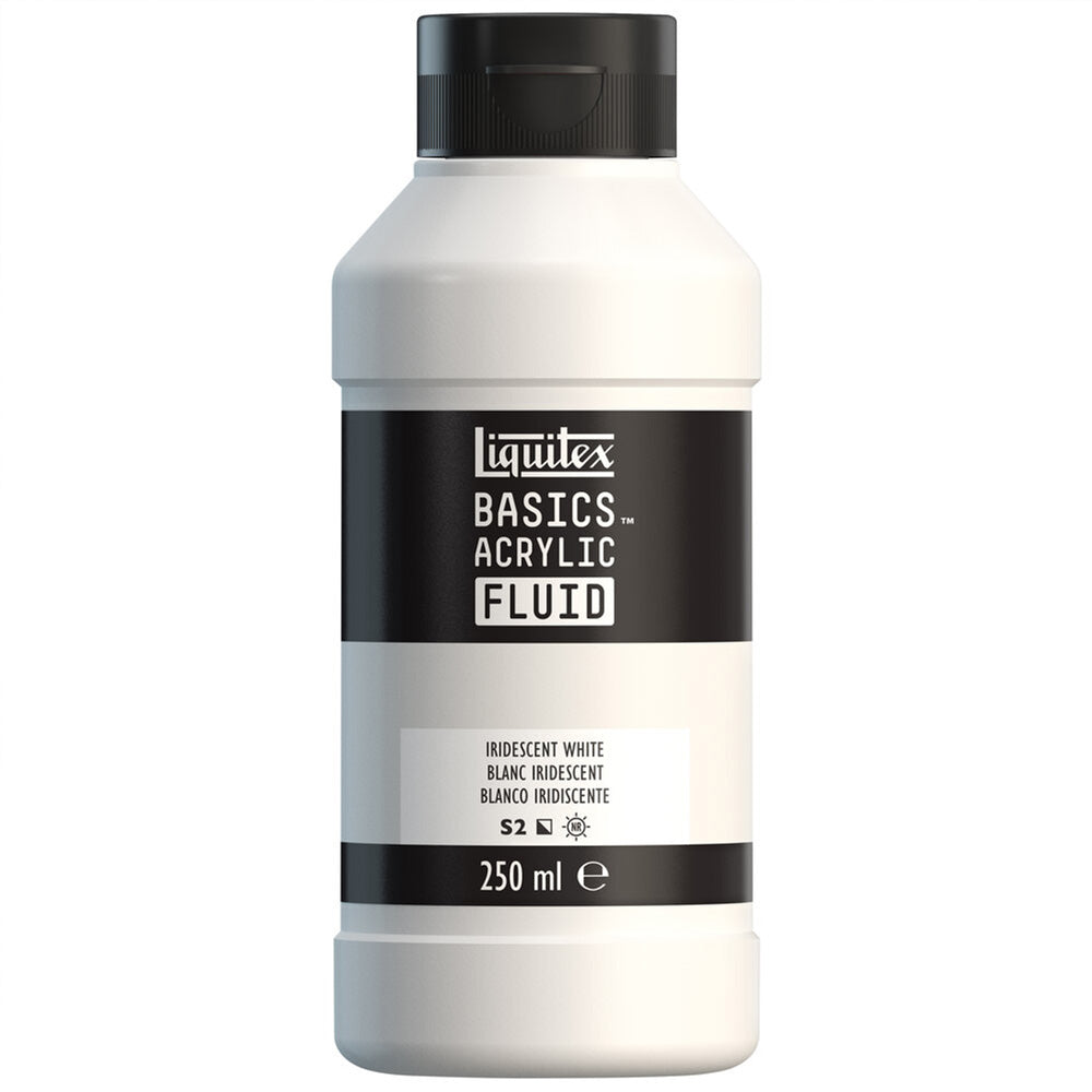 Liquitex Basics Fluid Akrilik Boya 250ml Iridiscent White 238 S.2