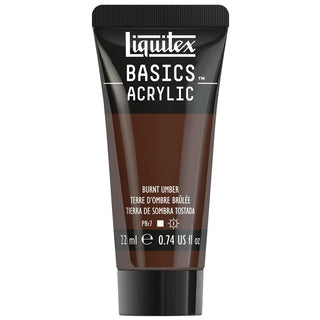 Liquitex Basics Akrilik Boya 22ml Burnt Umber 128
