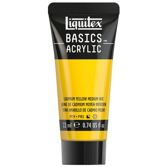 Liquitex Basics Akrilik Boya 22ml Cadmium Yellow Medium Hue 830