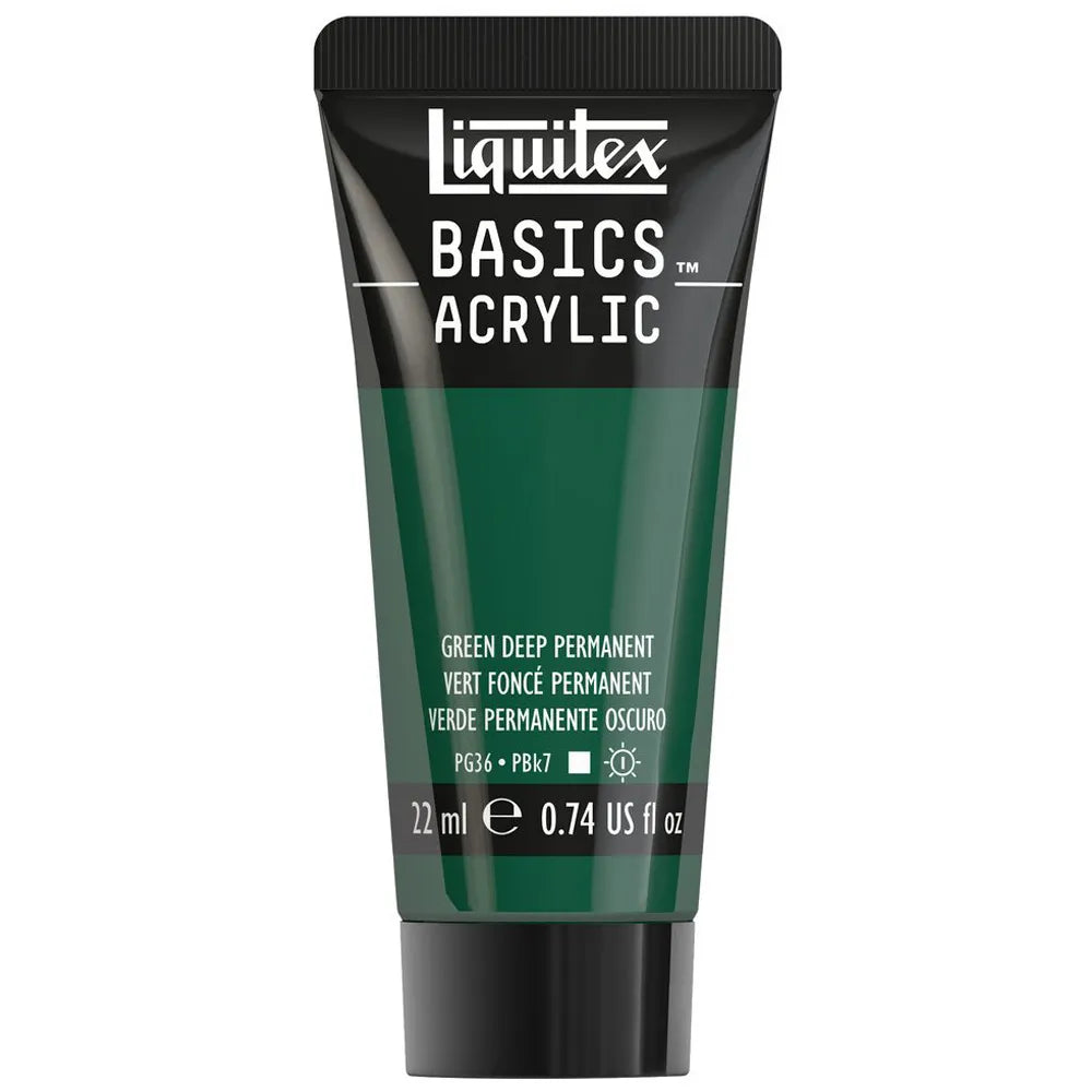 Liquitex Basics Akrilik Boya 22ml Green Deep Permanent 204