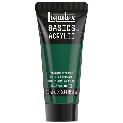 Liquitex Basics Akrilik Boya 22ml Green Deep Permanent 204