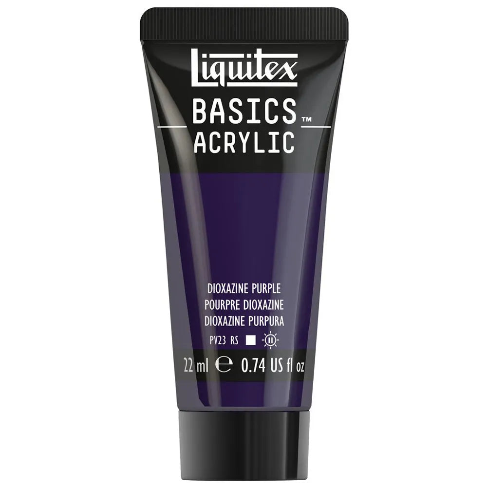 Liquitex Basics Akrilik Boya 22ml Dioxazine Purple 186