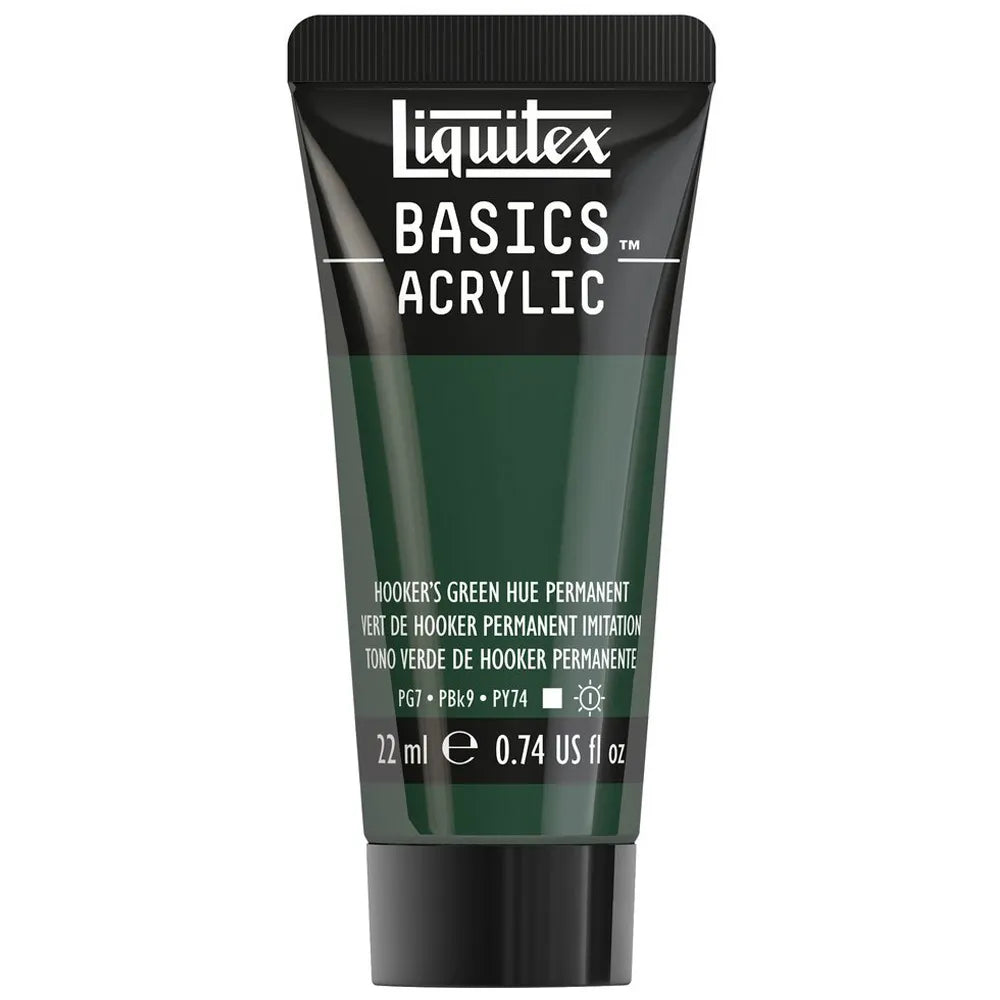 Liquitex Basics Akrilik Boya 22ml Hooker’s Green Hue Permanent 224