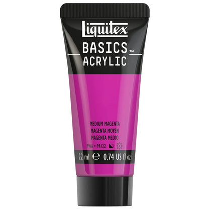 Liquitex Basics Akrilik Boya 22ml Medium Magenta 500