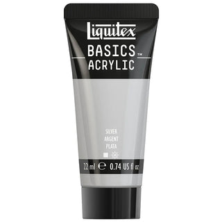 Liquitex Basics Akrilik Boya 22ml Silver 052