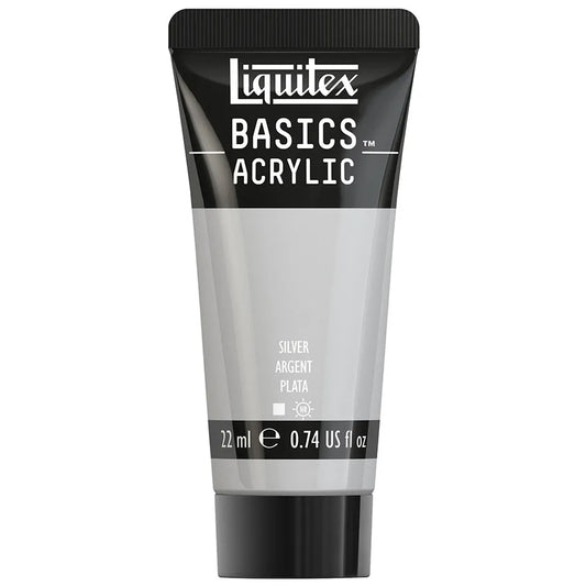 Liquitex Basics Akrilik Boya 22ml Silver 052