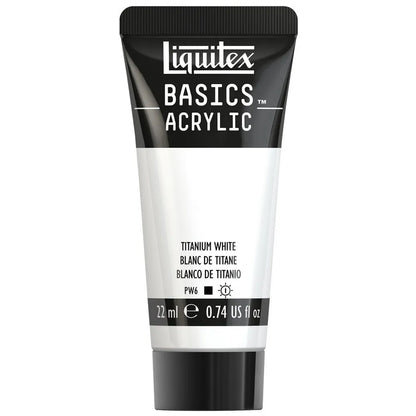 Liquitex Basics Akrilik Boya 22ml Titanium White 432