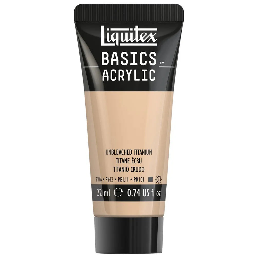 Liquitex Basics Akrilik Boya 22ml Unbleached Titanium 434