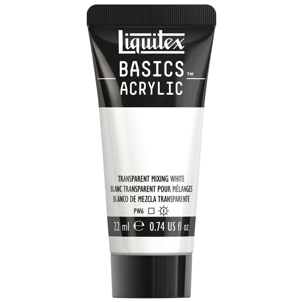 Liquitex Basics Akrilik Boya 22ml Transparent Mixing White 430