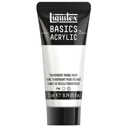 Liquitex Basics Akrilik Boya 22ml Transparent Mixing White 430