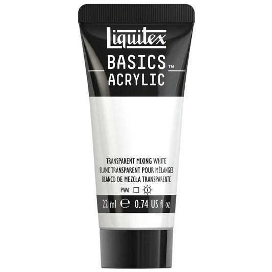 Liquitex Basics Akrilik Boya 22ml Transparent Mixing White 430