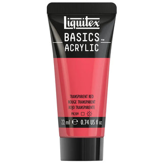 Liquitex Basics Akrilik Boya 22ml Transparent Red 047